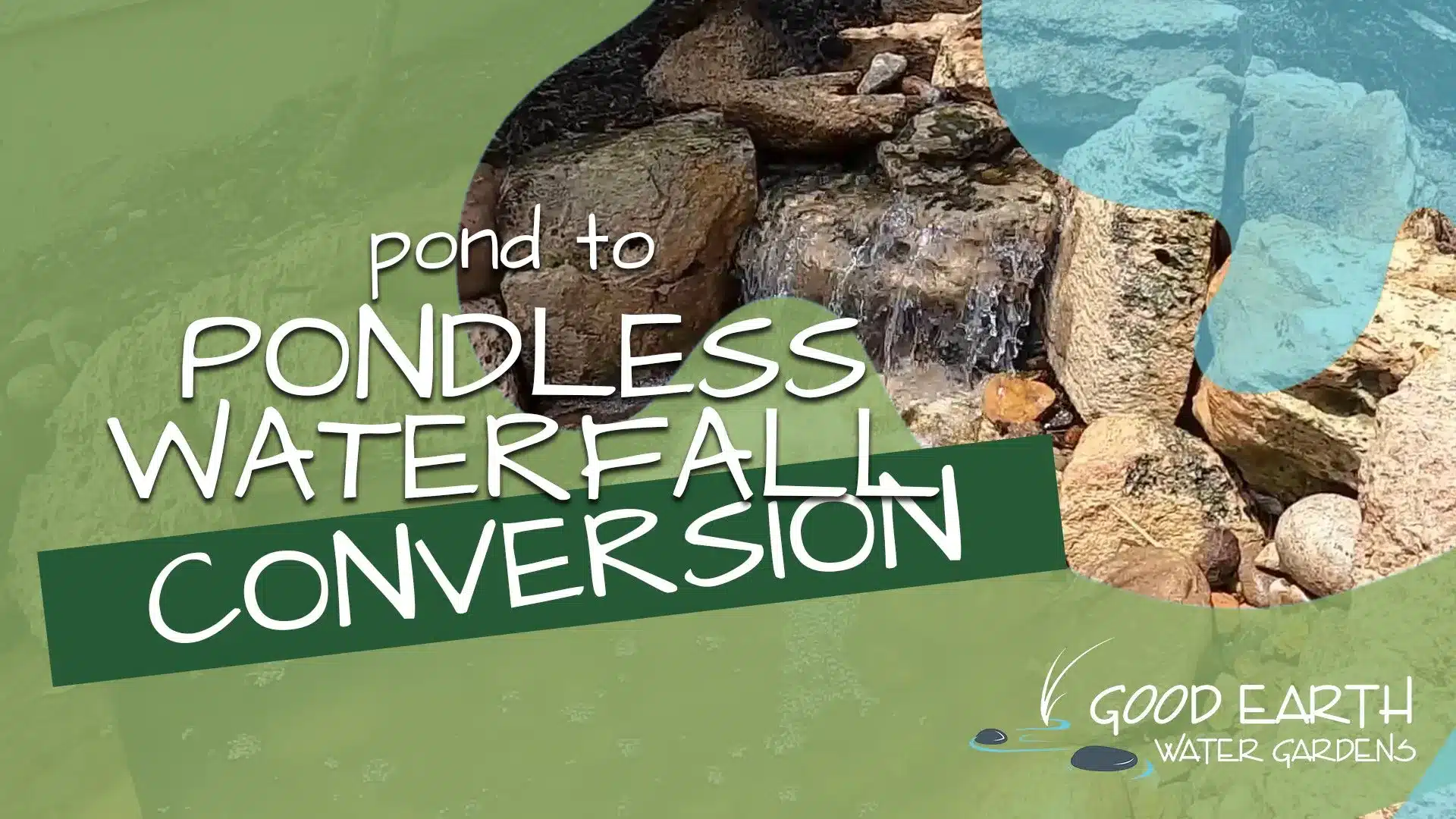 Project Showcase: Converting a Pond to a Pondless Waterfall